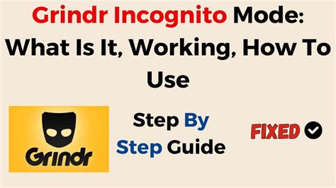 grindr incognito|What Is Grindr Incognito .